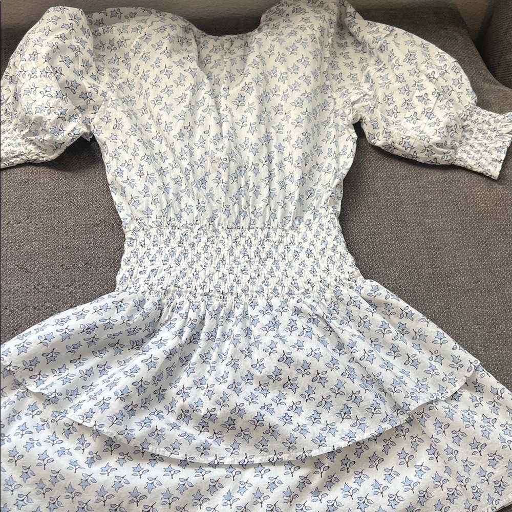 Rails Blue Floral Long Sleeve Dress - Picture 9 of 12